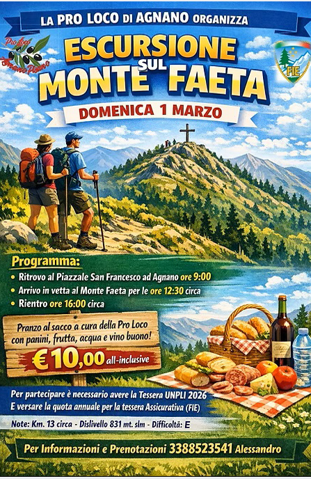 Escursione sul Monte Fata